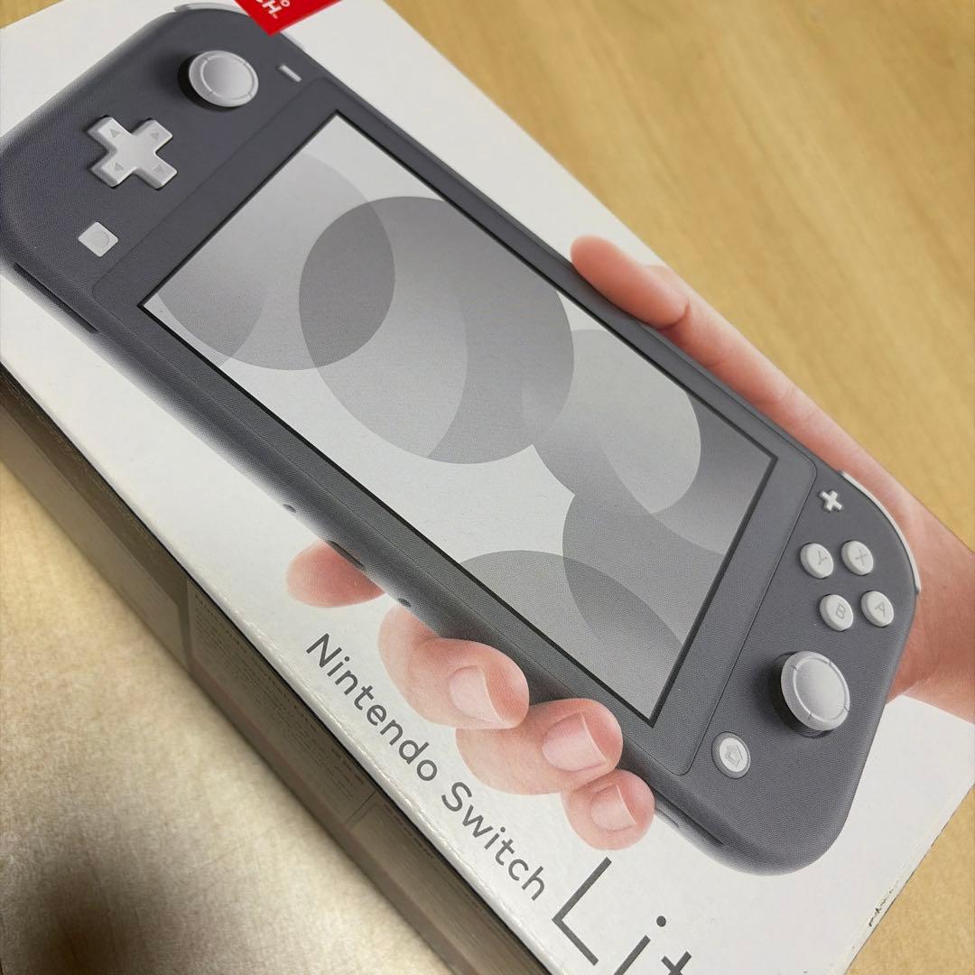 【ジャンク】Nintendo Switch Lite グレー 充電器付き