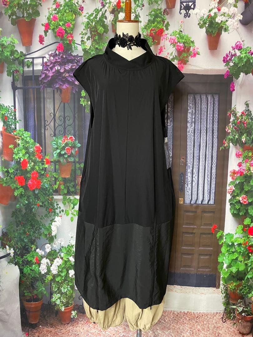 ポラリスハッチ309BRILLANTEワンピ・308SK（GY)