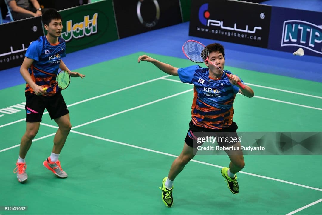 VICTOR韓国代表徐承宰選手着用モデル バドミントンシャツトナミ実業団NTT