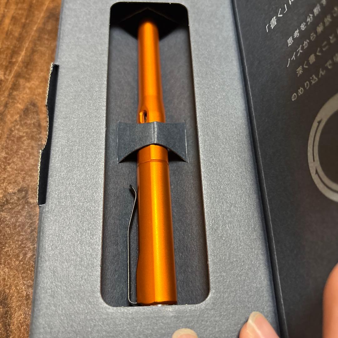 クルトガダイブオレンジ シャープペンシル本体(箱付き！)