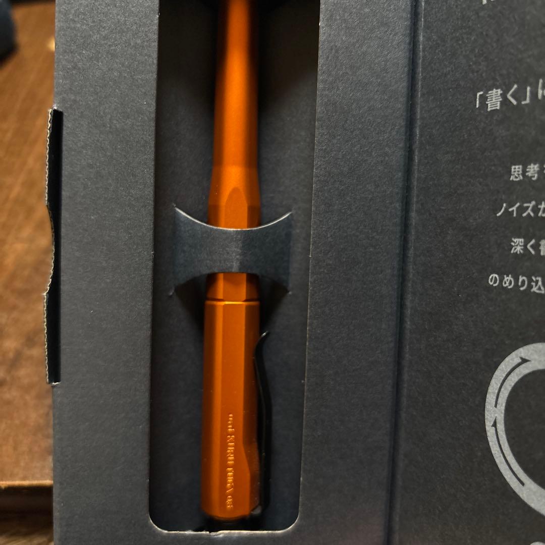 クルトガダイブオレンジ シャープペンシル本体(箱付き！)