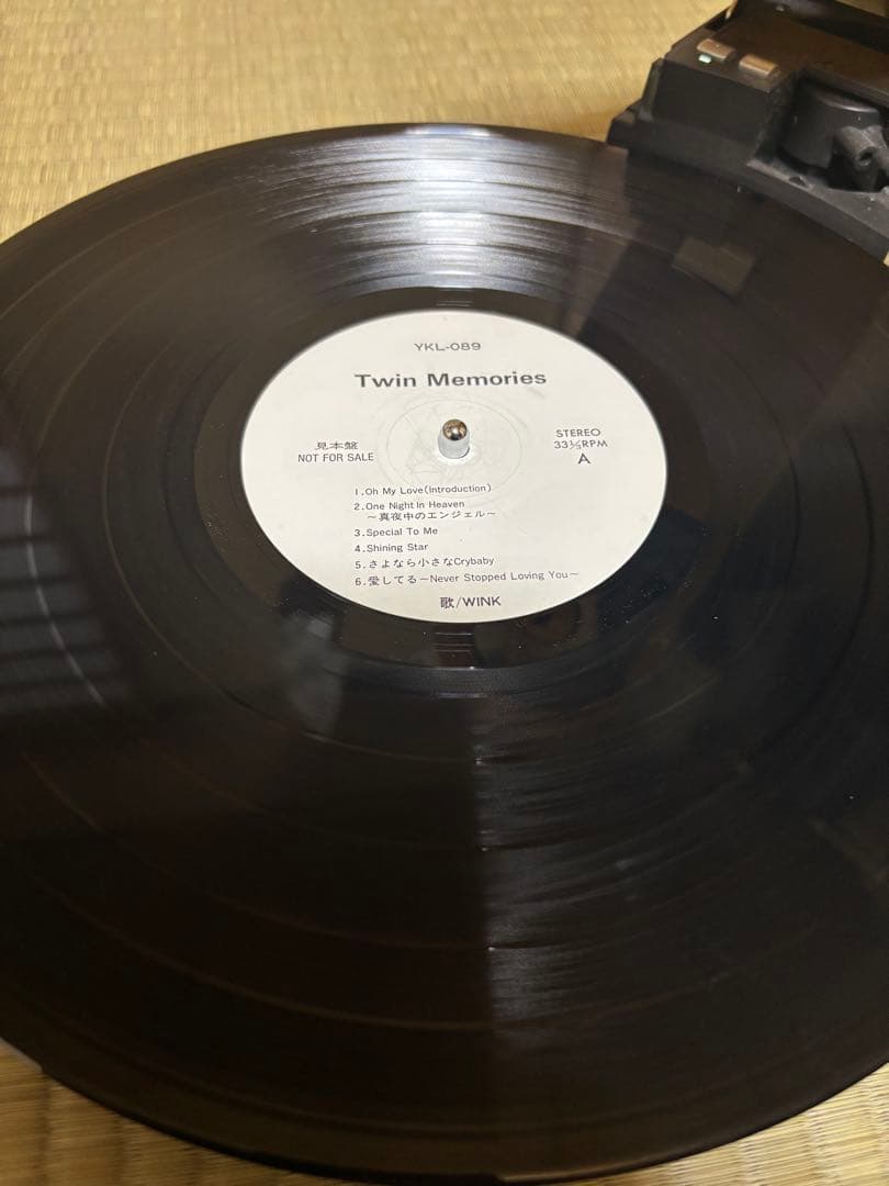 レア WINK Twin Memories プロモ 1LP レコード