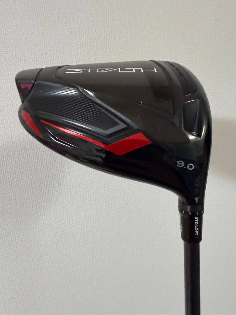 テーラーメイド ステルスドライバー 9.0° 純正シャフト50gのsシャフト