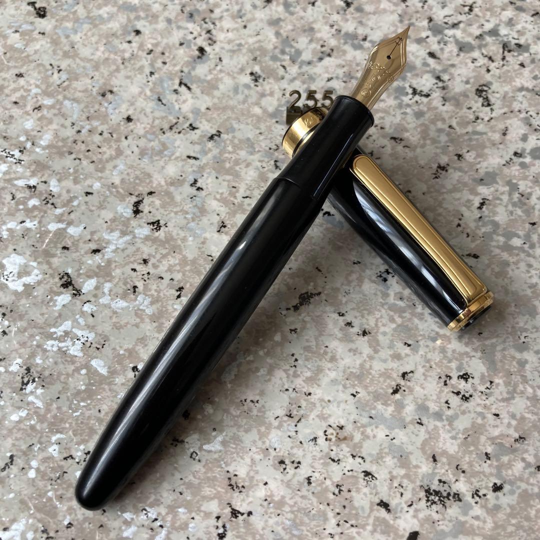 #255 オーバーホール済み 万年筆 PLATINUMプラチナ 3776 14k