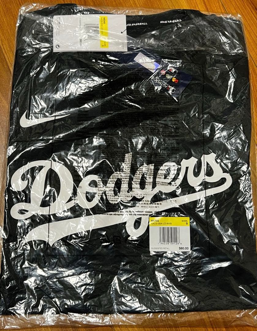 ドジャース 選手支給品 練習時着用シャツ DRI-FIT USサイズS 新品