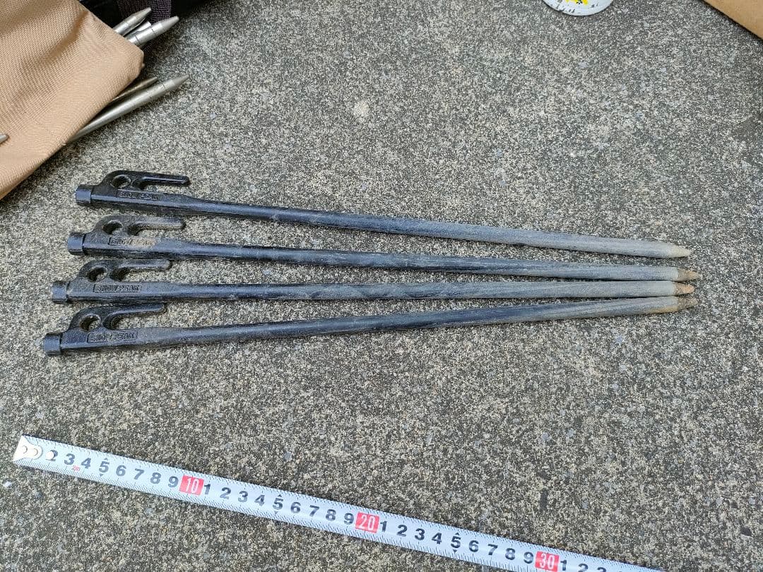 t*i様 スノーピーク ペグ PEAK ソリッドステーク 40cm 30