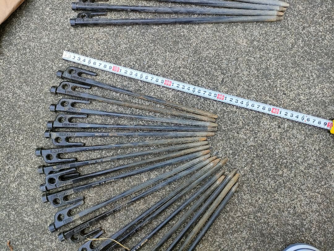 t*i様 スノーピーク ペグ PEAK ソリッドステーク 40cm 30