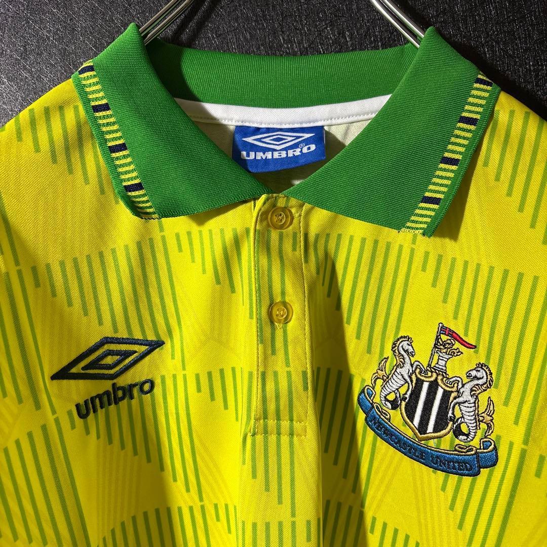 【★ニューカッスル】 umbro 古着 サッカー ユニフォーム 90年 XL