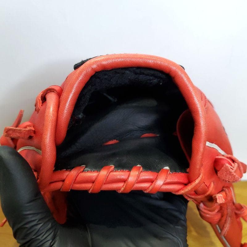 デサント 日本製 新庄剛志モデル シルエットデザイン 外野用 軟式グローブ