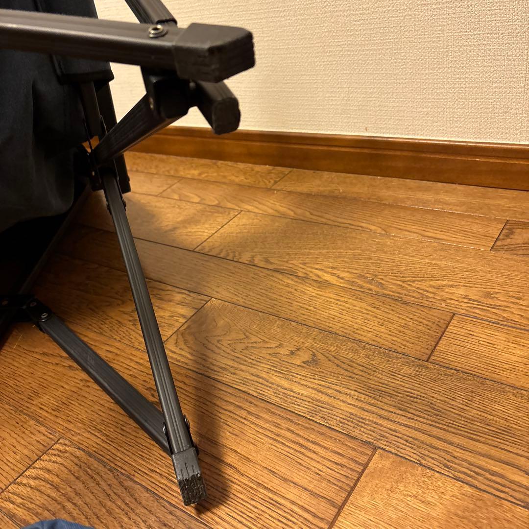 Campingmoon アウトドアチェア ブルー ハイバック✨