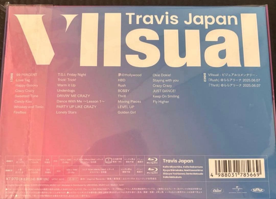 Travis Japan Viisual Blu-ray 初回生産限定