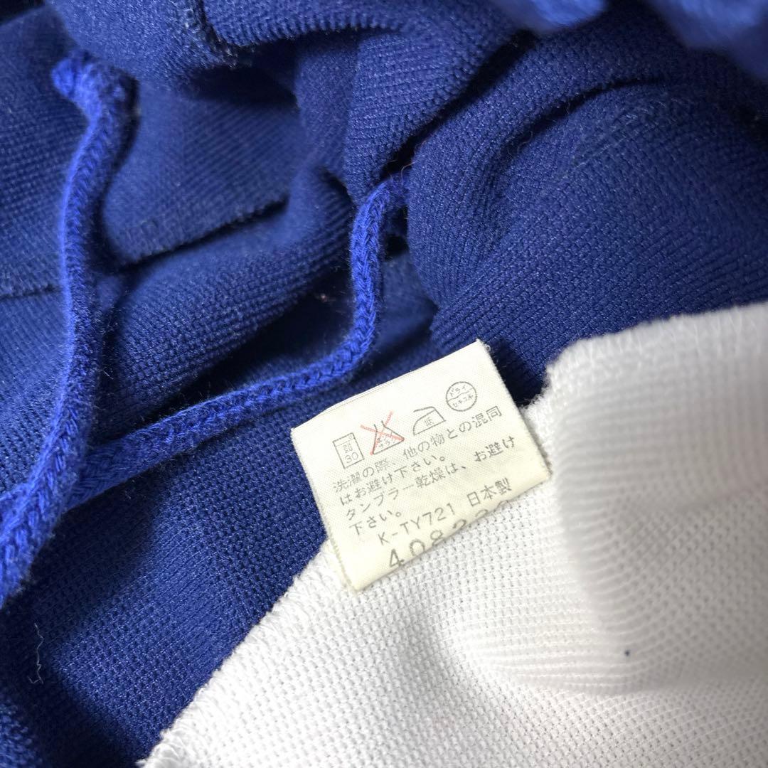 ま*ぞ様 レア色✨美品✨チャンピオン トラックジャージ 背面でかロゴ 紫×青 9