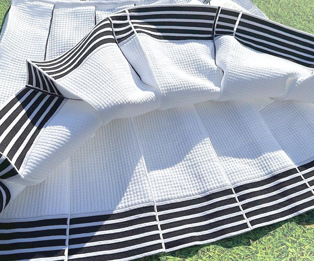 ㉚正規品 パーリーゲイツ 定価35,200円 ニットスカート 白 2