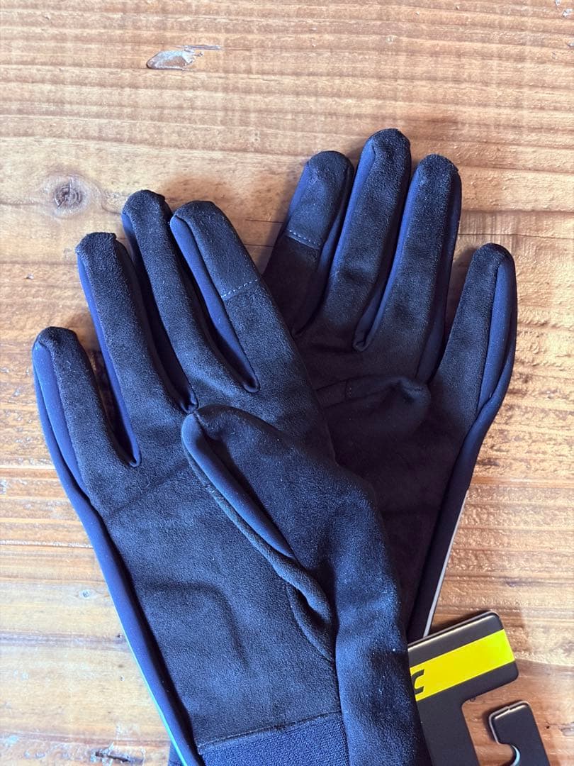 【新品】MAVIC wind glove BLK/SLV マビック 防風グローブ
