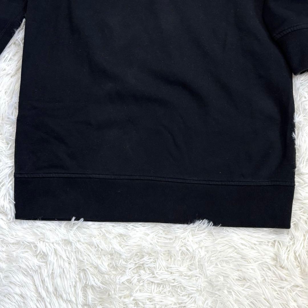 【現行タグ✨️】ポロラルフローレン パーカー ビッグポニー 裏起毛 ブラック M