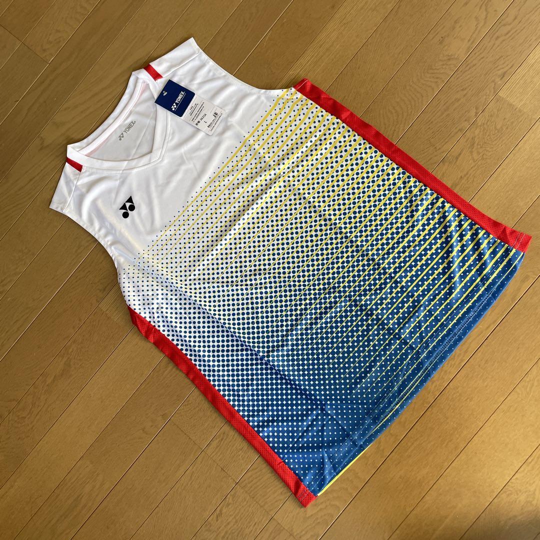 ヨネックス　YONEX バドミントン日本代表モデルゲームウェア上下セット新品　L