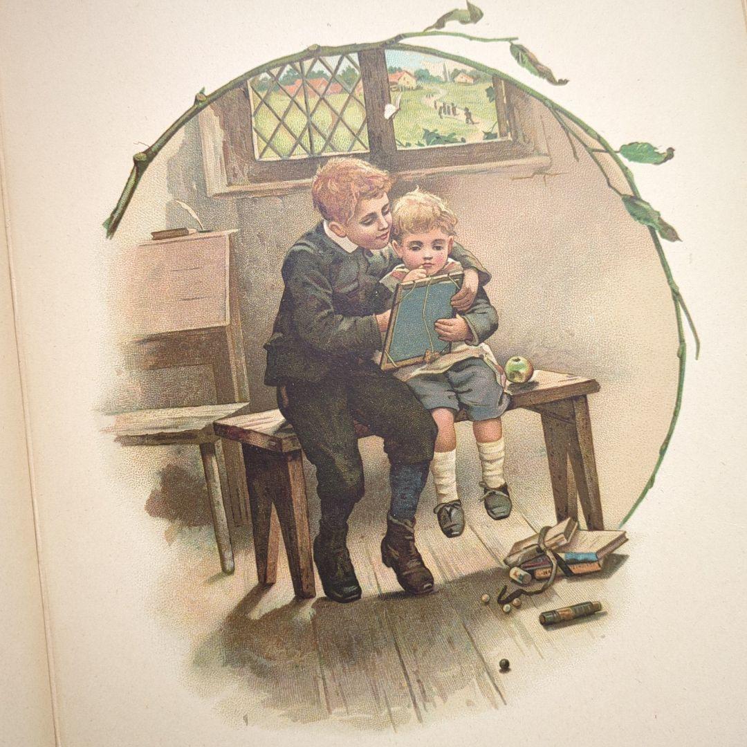 稀少1893アーネストニスター絵本 児童書 洋書 ヴィクトリアン アンティーク