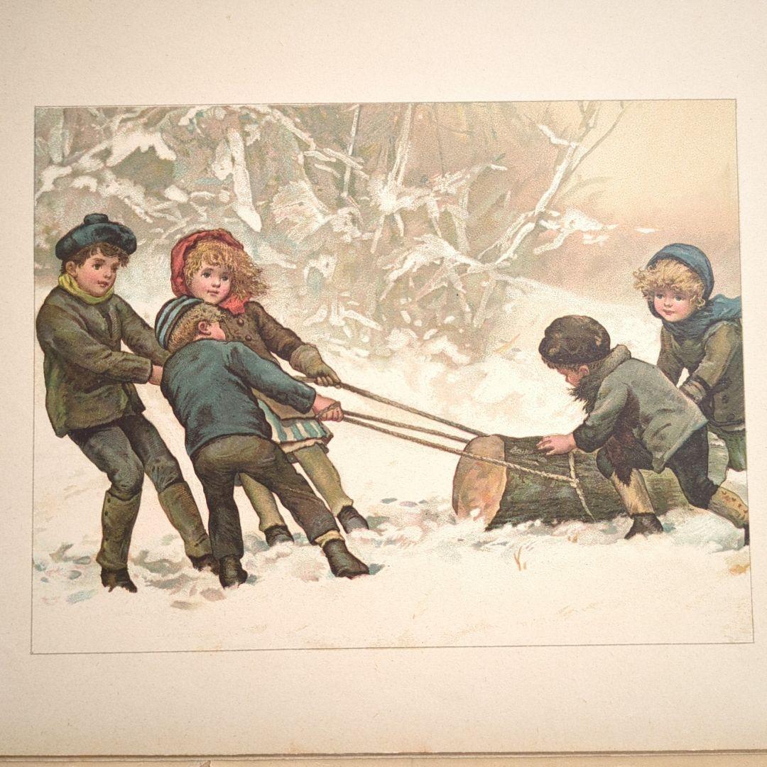 稀少1893アーネストニスター絵本 児童書 洋書 ヴィクトリアン アンティーク