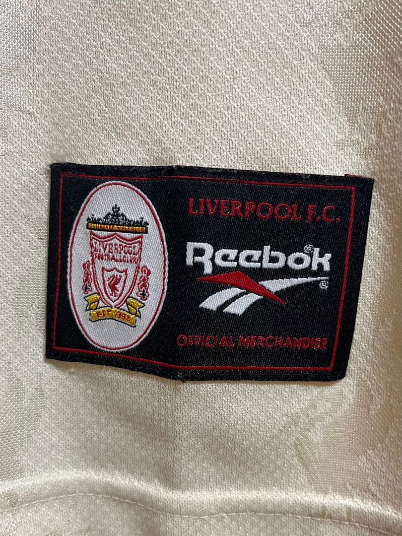 リバプールFC Reebok ジャージ 30/32 ホワイト