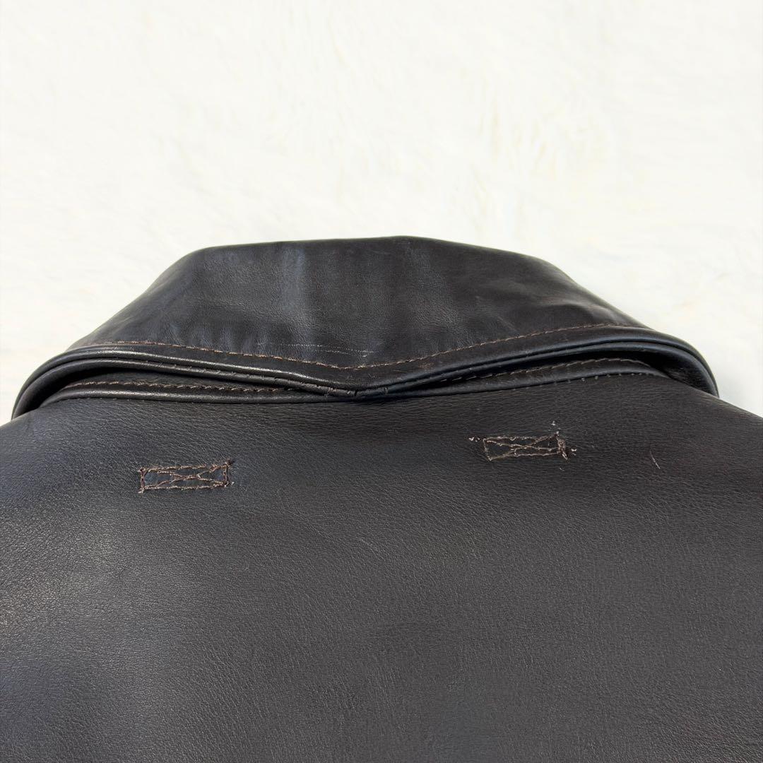 新品タグ AVIREX A-2 レザージャケット 本革 アメリカ製 38 M