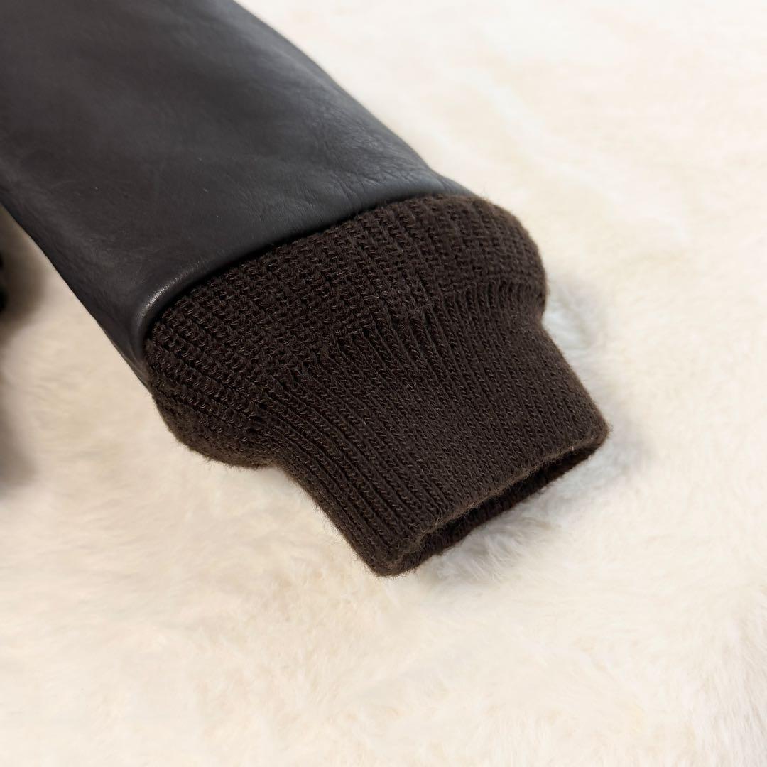 新品タグ AVIREX A-2 レザージャケット 本革 アメリカ製 38 M