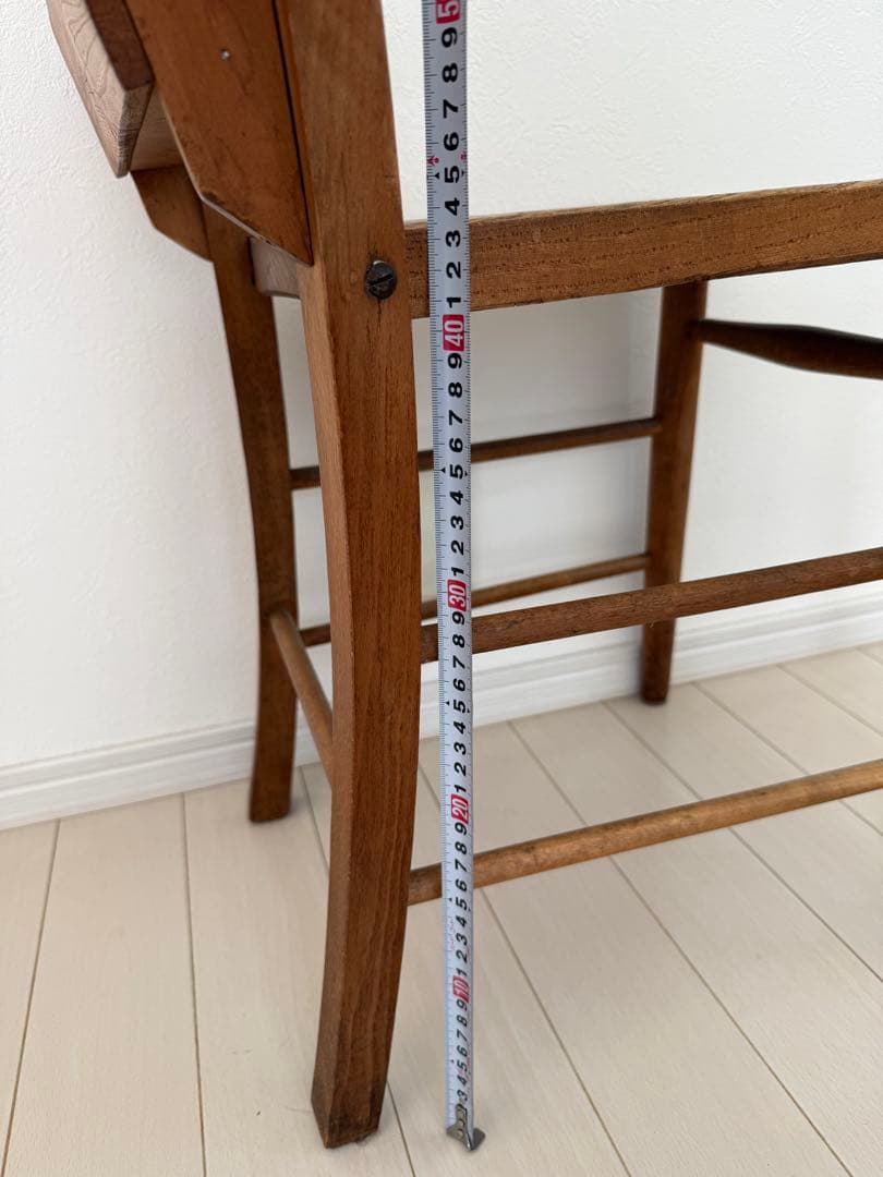 アンティーク　チャーチチェア　ダイニング　教会　椅子　イギリス　ヴィンテージ