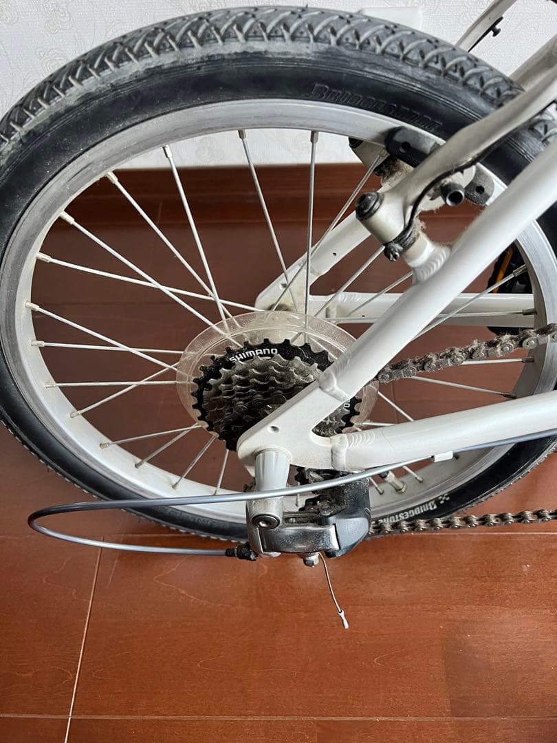 手渡し希望　希少ブリヂストントランジットライトスポーツ　7段変速　折り畳み　軽量