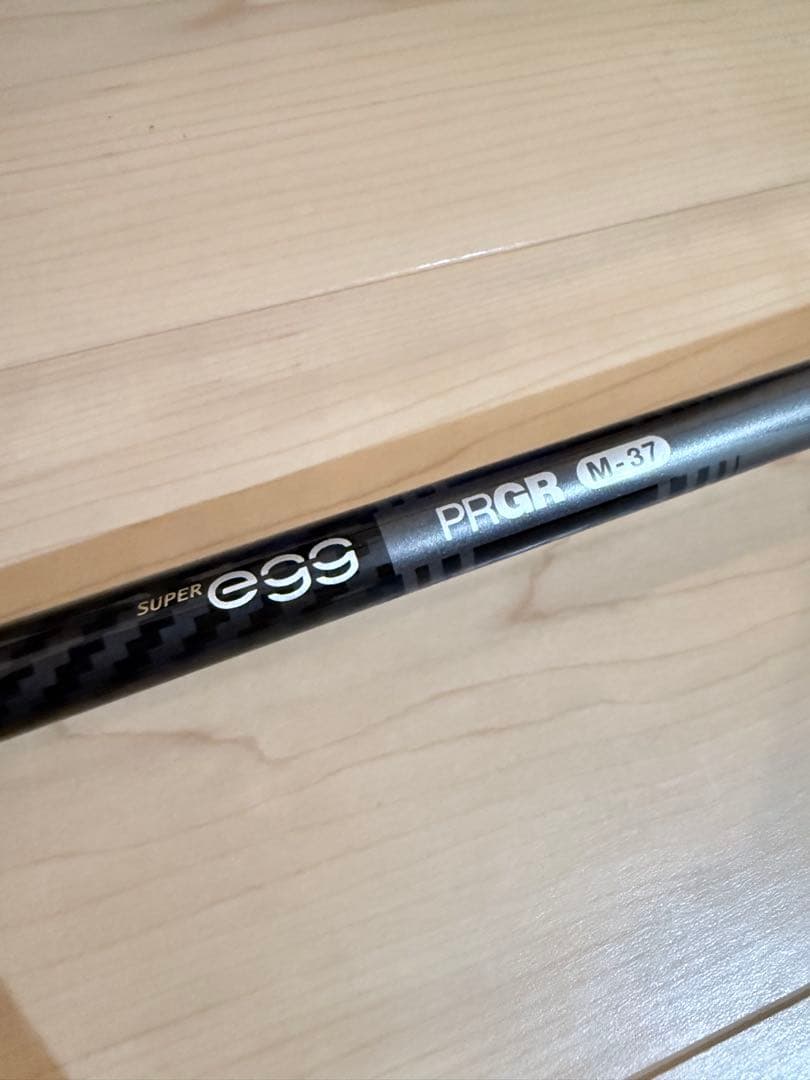 美品　PRGR SUPER egg 2022 7アイアン 純正カーボンR
