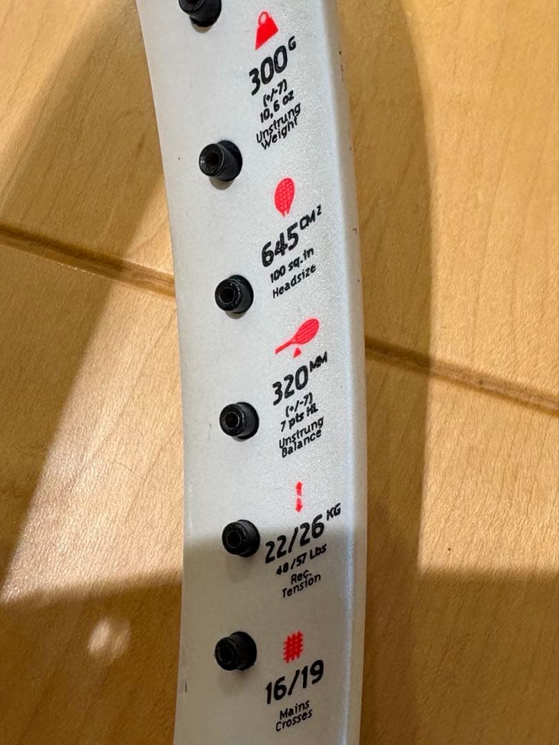 テニスラケット ピュアストライク100 グリップG2