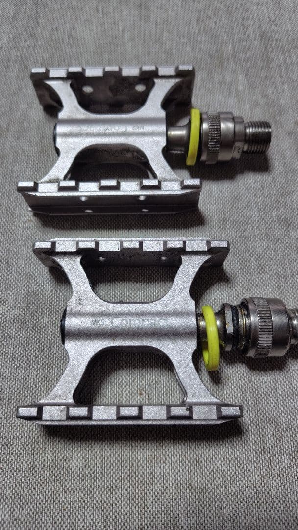 MKS(三ヶ島製作所) 自転車 ペダル COMPACT(コンパクト) シルバー