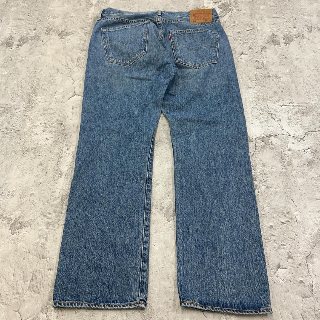 n*a様 USA製　リーバイス　501　縦落ち　デニムパンツ　古着　ライトブルー