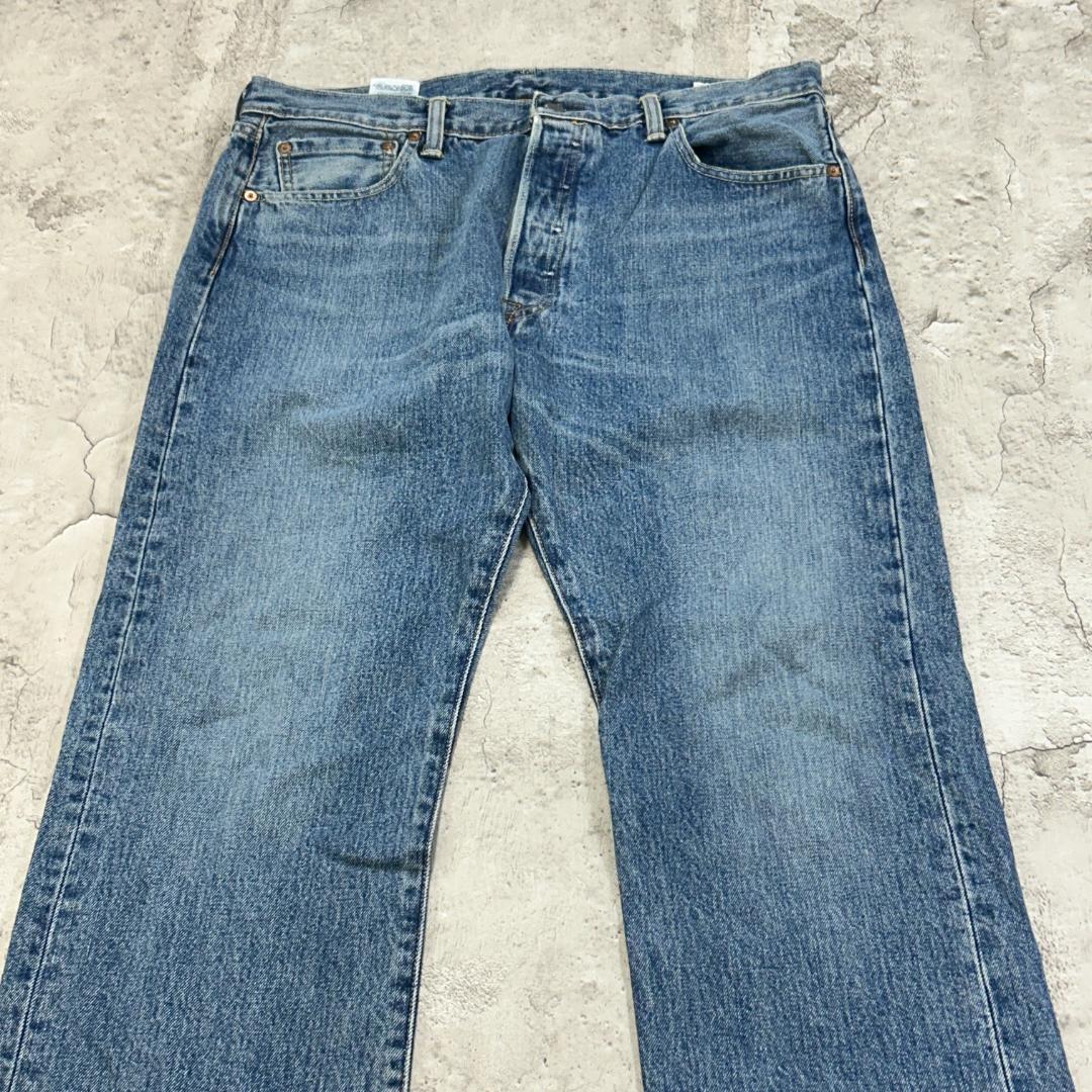 n*a様 USA製　リーバイス　501　縦落ち　デニムパンツ　古着　ライトブルー