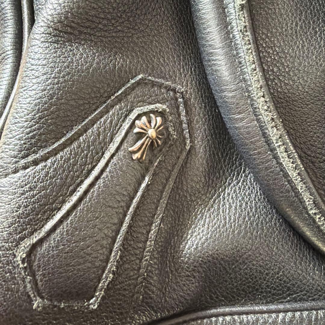 稀少・極美品A&G レザーバッグ シルバーパーツ A4可 ほぼ未使用・天然革