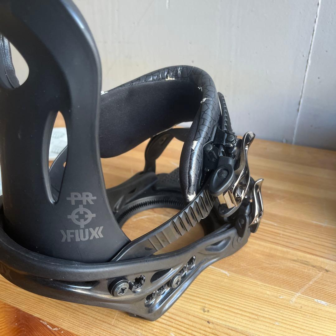 FLUX PR ブラック スノーボードビンディング Ｓサイズ