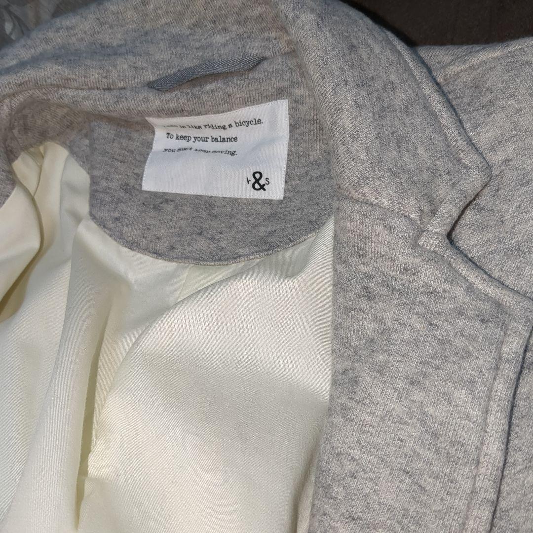 rough＆swell ラフ＆スウェルゴルフマジソンジャケットメンズSグレー