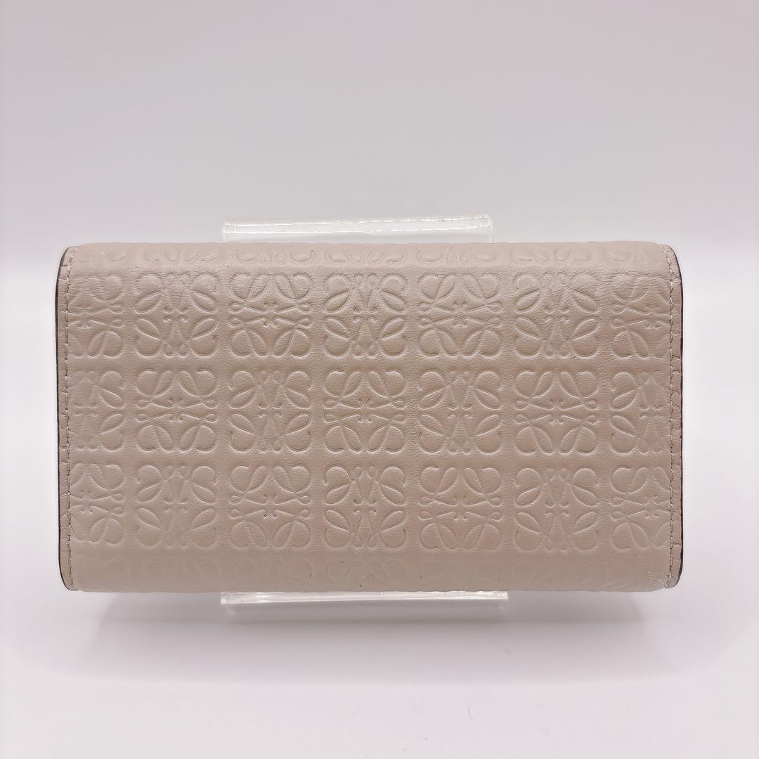 a*u様 LOEWE ロエベ リピート アナグラム 6連 キーケース ライトオー