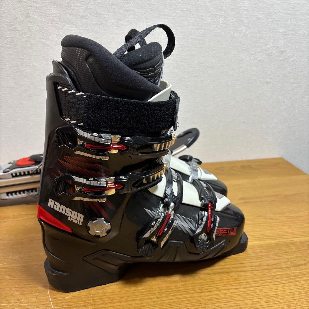 サロモン Hanson 26-26.5cmメンズショートスキーセット