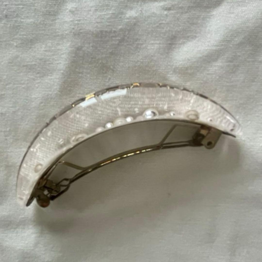 コレットマルーフ バレッタ 髪まとめ バブルドット