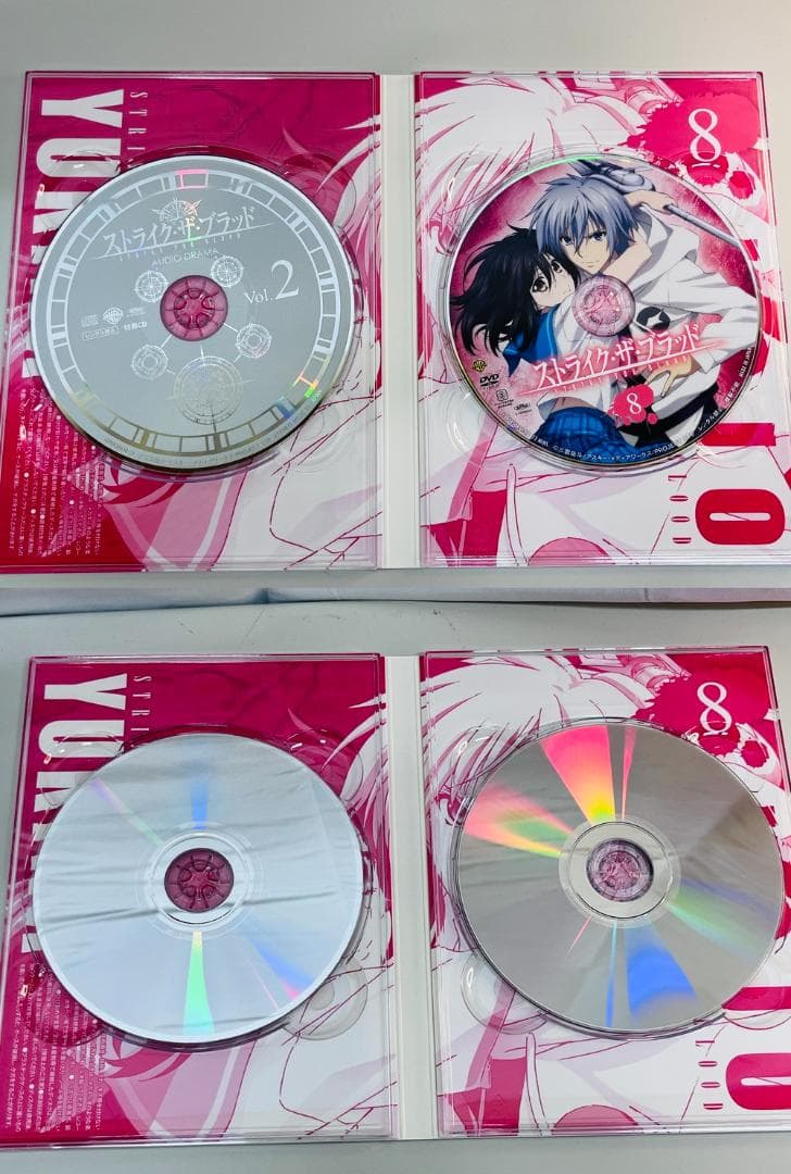 ◆ストライク・ザ・ブラッド DVD BOX１、２セット　09370