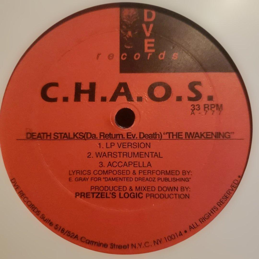 C.H.A.O.S. ‎ Underground HIPHOP 12inch