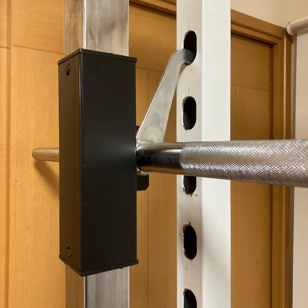 【今週末引取値引中】スミスマシン&ベンチ&プレート計100kg&180cmバー