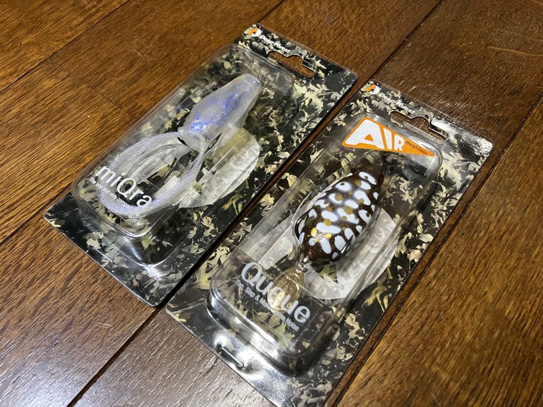 ルアー・フライ miQra MQR-012 & Queue QAR-026