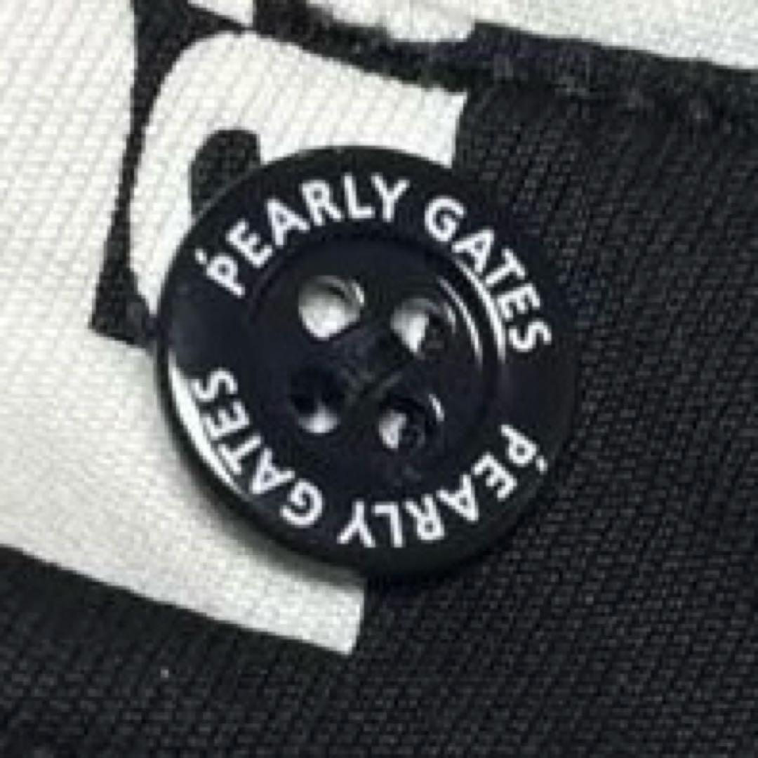 極美品 パーリーゲイツ 2022年 ロゴ総柄 ストレッチパンツ Lサイズ