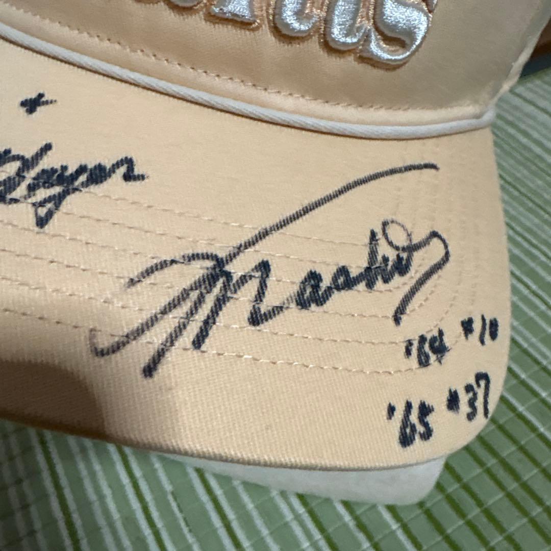 村上雅則　サインボール　帽子　キャップ　フランシスコ　ジャイアンツ　野球