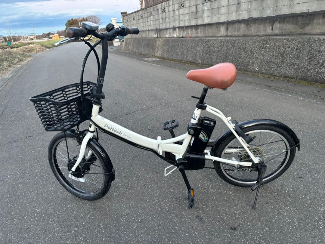折りたたみ電動アシスト自転車　Peltech 206L