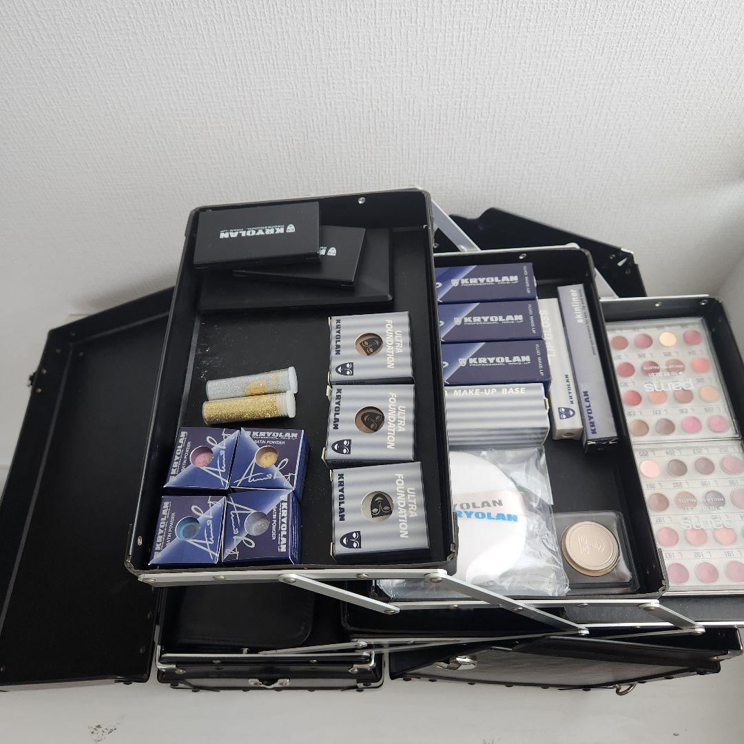 KRYOLAN クリオラン プロ仕様コスメ メイクパレット ブラシ ボックス付き