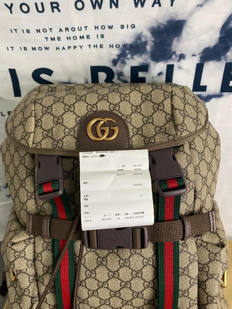 GGモノグラム リュック