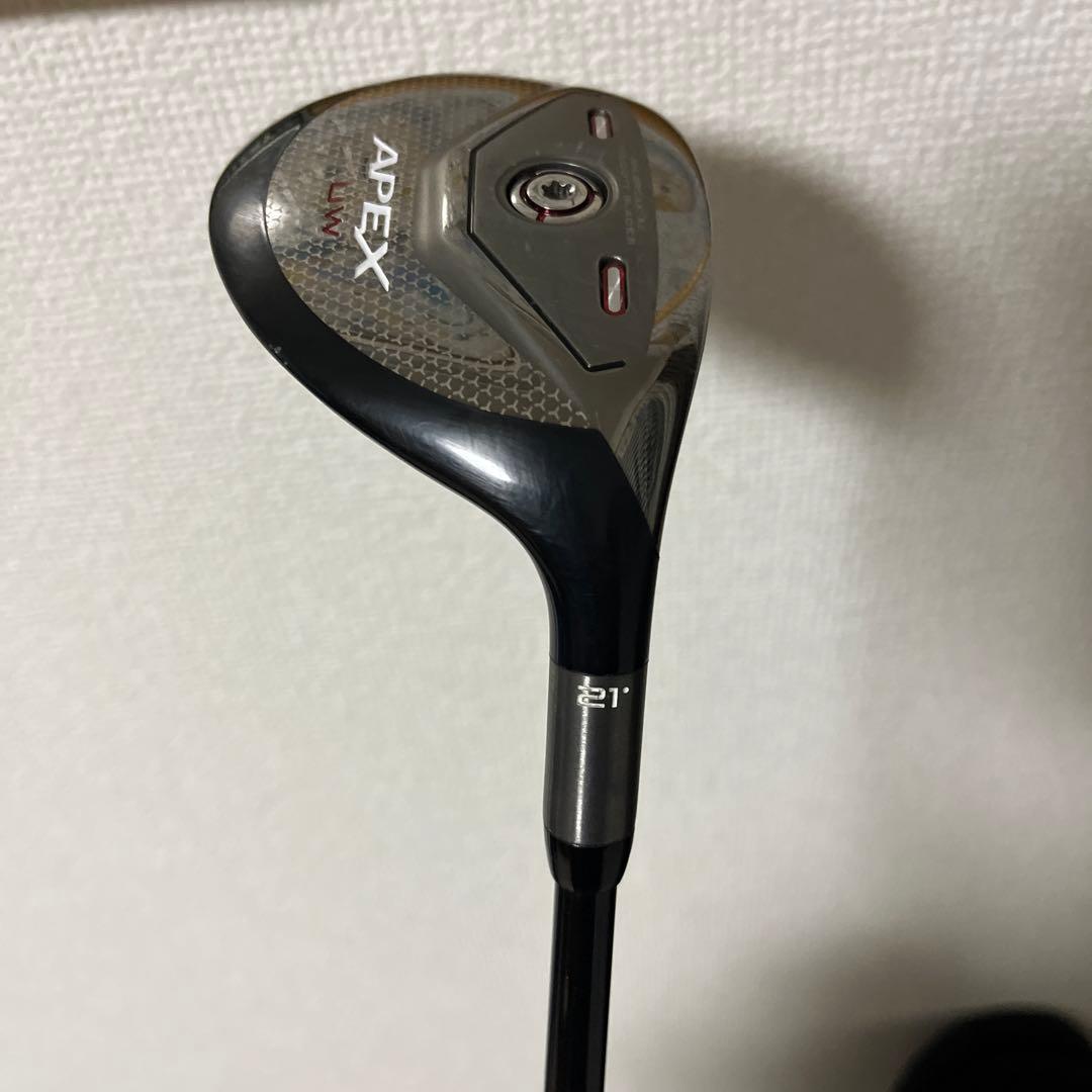 初代　APEX UW ユーティリティ 21度　ツアーAD F75S パルマックス