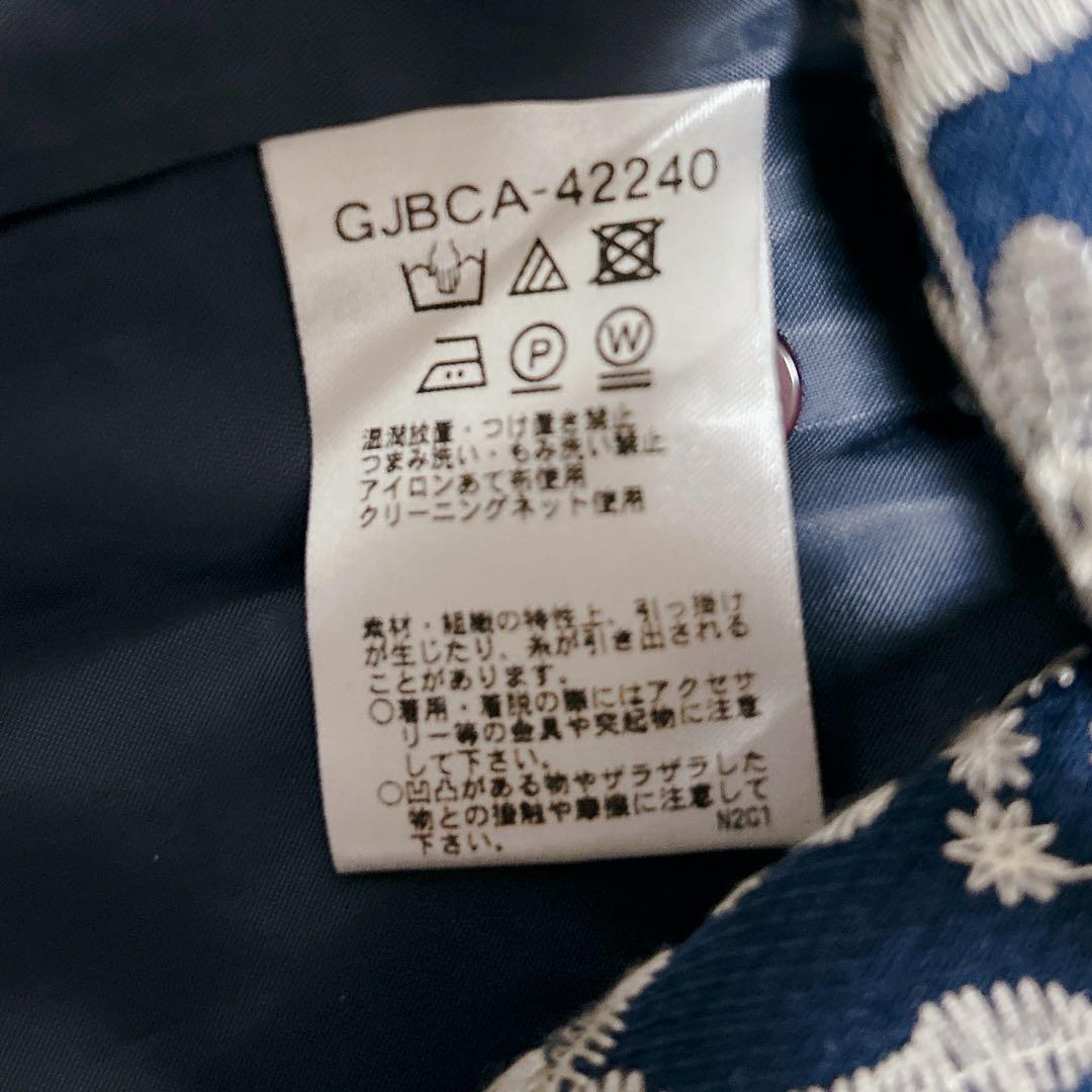 【未使用】Jocomomola フラワー総刺繍ブラウス