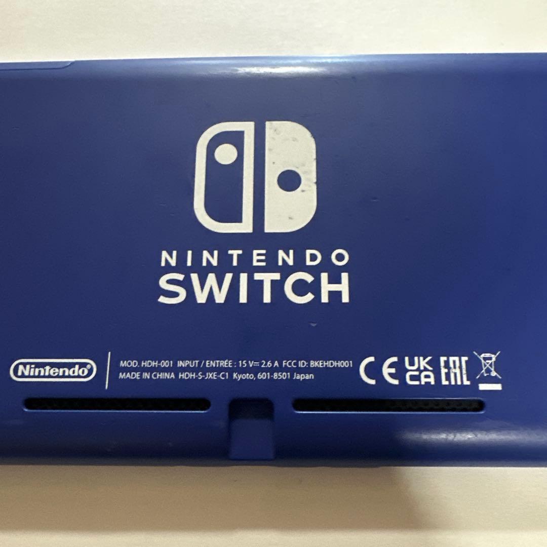 【ジャンク】Switchライト本体のみ　ブルー